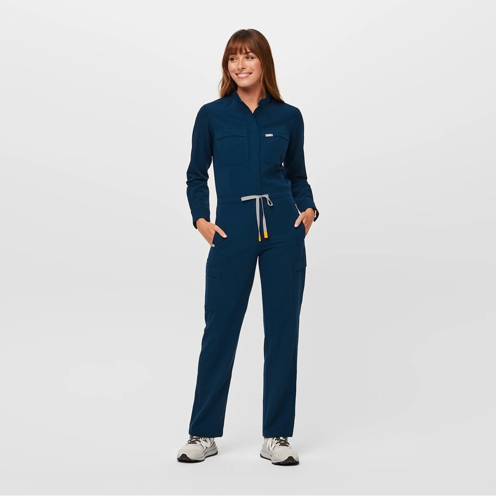 Figs Women's Navy Jumpsuit